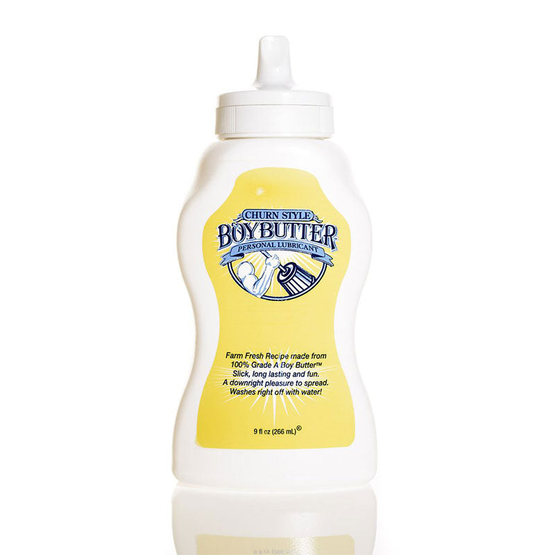 Boy Butter - Oil Based Lube - 9 oz. Squeeze bottle Boy Butter - Oil Based Lube - 9 oz. Squeeze bottle