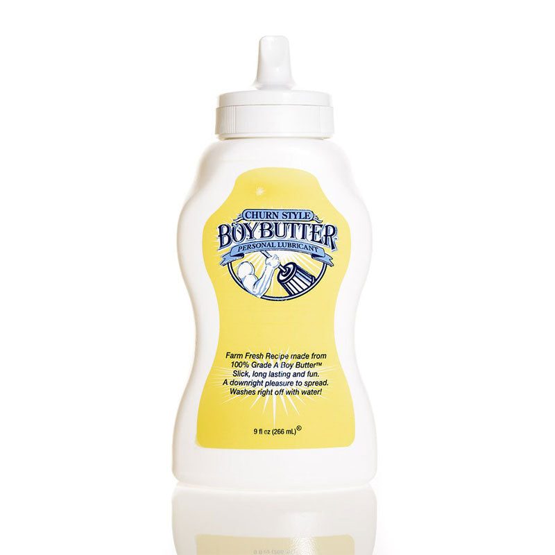 Boy Butter - Oil Based Lube - 9 oz. Squeeze bottle