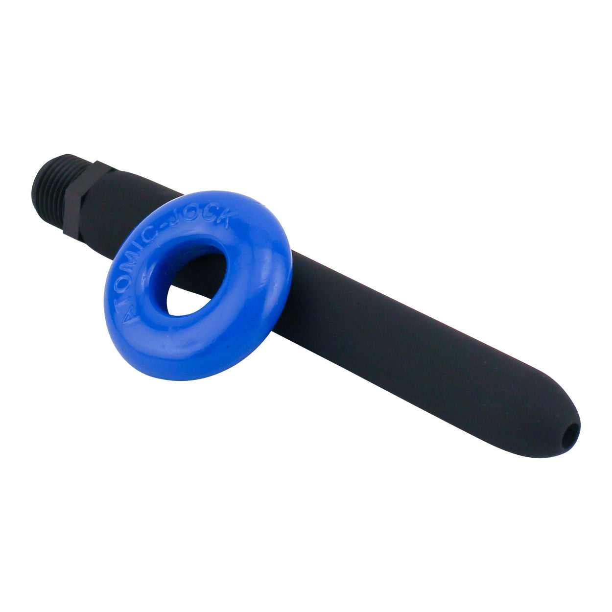 The Oxballs 6 Inch Long Shower Enema Nozzle with Free Ring