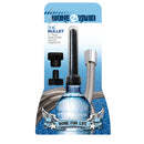 Enema nozzle that screws onto almost any water bottle