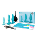 B-Vibe 7 Piece Anal Education Set - Teal