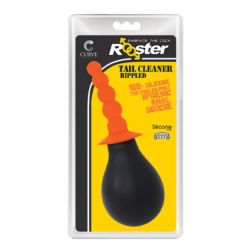 Rooster Tail Cleaner - Rippled Anal Douche