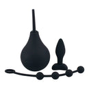 Nexus Enema Beginner Kit - Douche, A Plug and Silicone Beads
