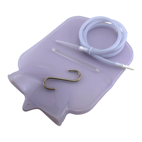Shower Cleansing System - 1 Gallon Silicone Enema Bag